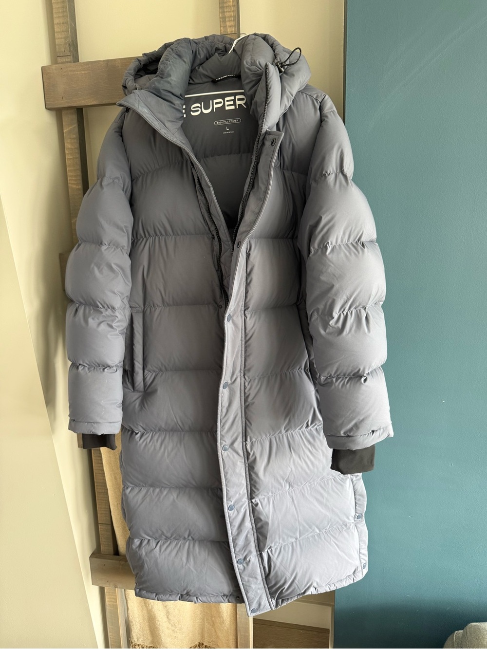 Aritzia super puff long in vintage navy